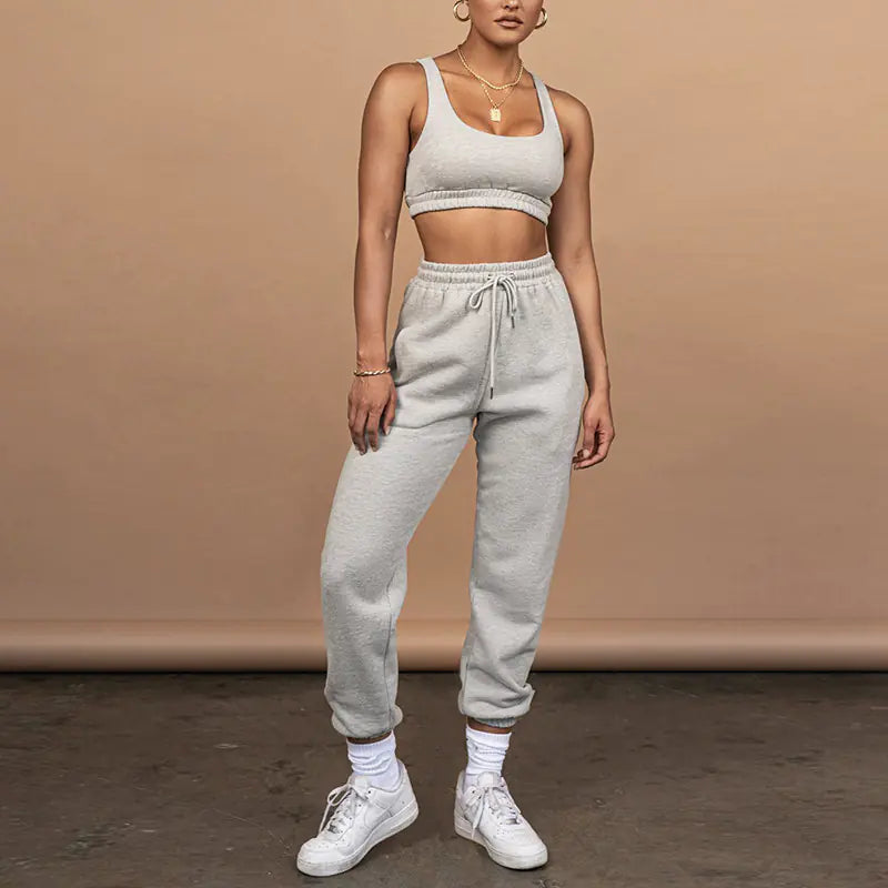 ETHEREAL Crop Top and Pants Set