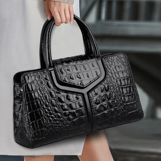 ETHEREAL Crocodile Leather Bag