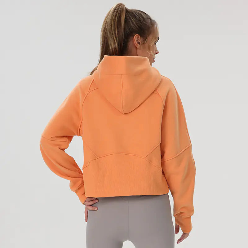 ETHEREAL Hooded Fleece Yoga Jacket