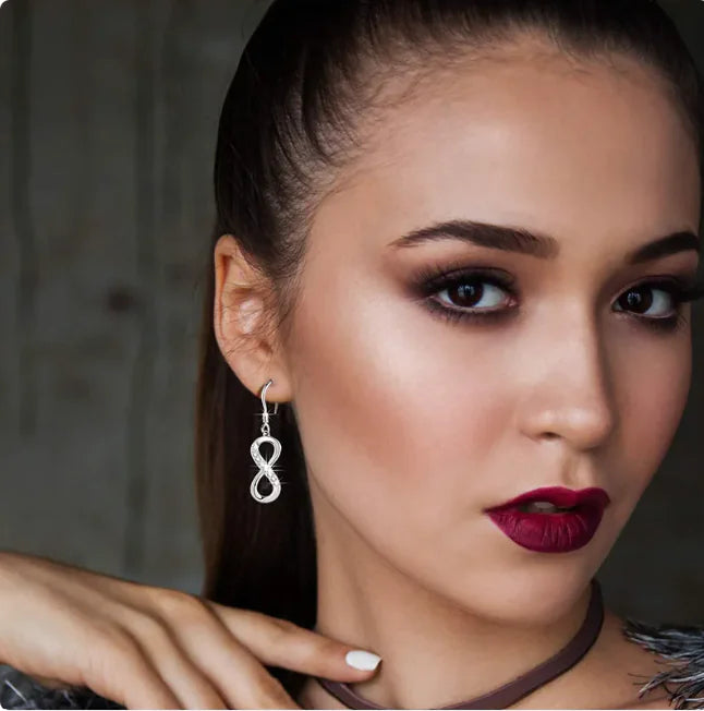 ETHEREAL Infinity Loop Earrings