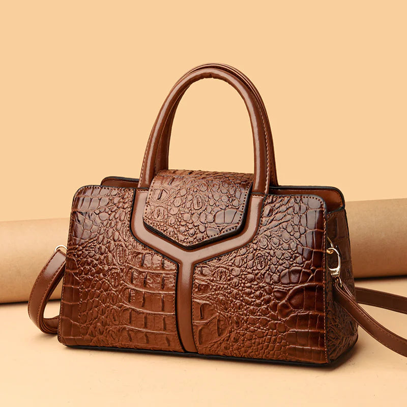 ETHEREAL Crocodile Leather Bag