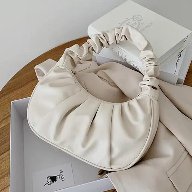 ETHEREAL Pleated Handlebags