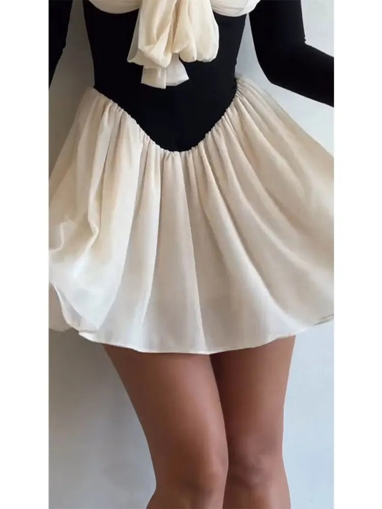 ETHEREAL Shoulder Mini Dress