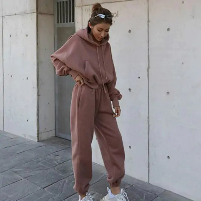 ETHEREAL Warm Hoodie and Pants Set