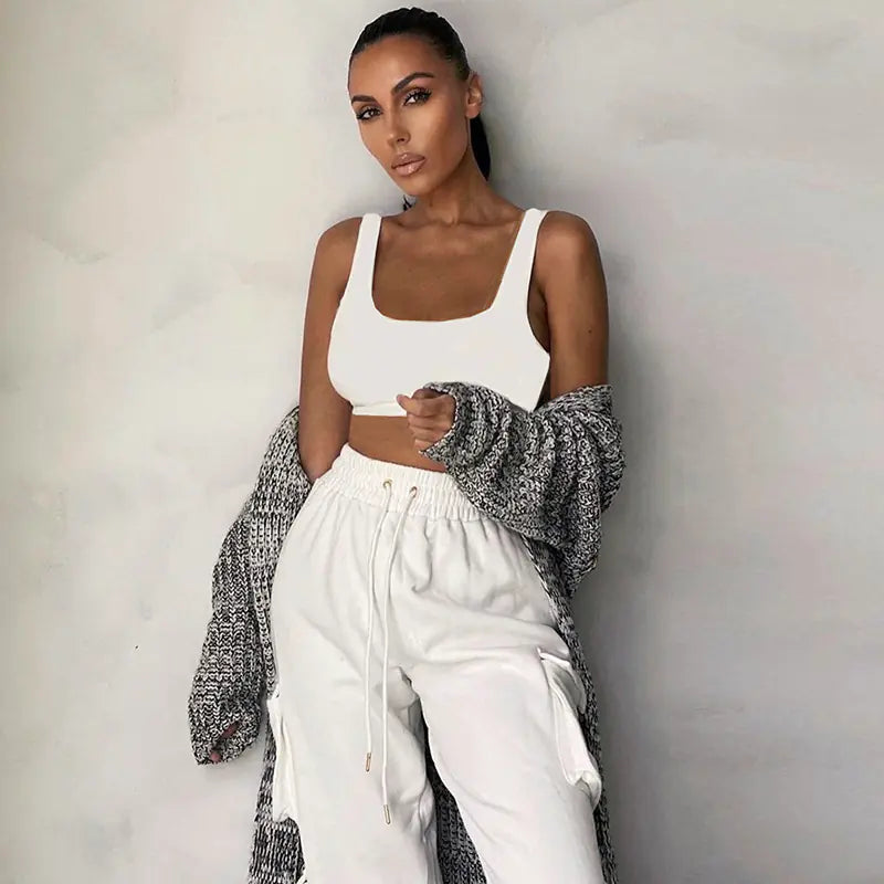 ETHEREAL Crop Top and Pants Set