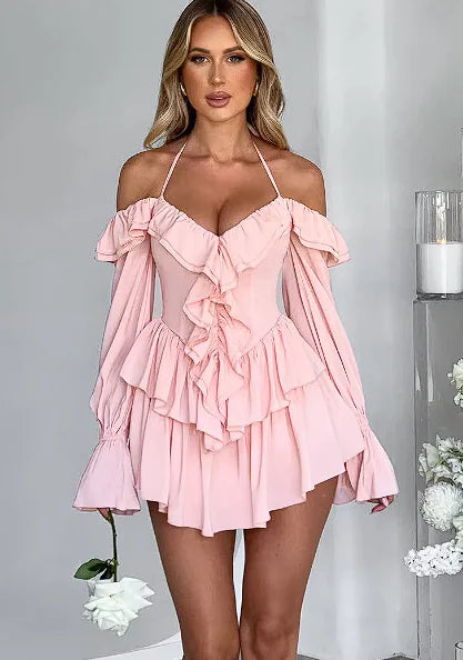 شورت ETHEREAL ذو الأكمام الطويلة المكون من قطعة واحدة