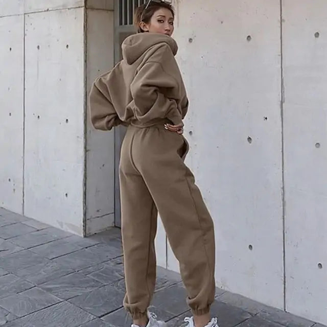 ETHEREAL Warm Hoodie and Pants Set