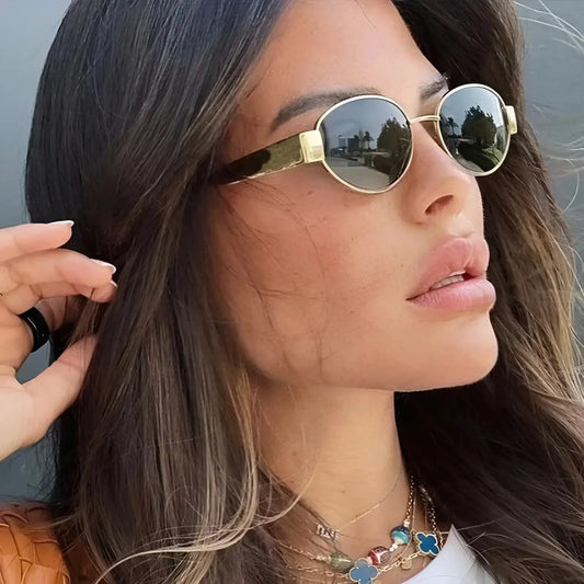 ETHEREAL Oval Sunglasses