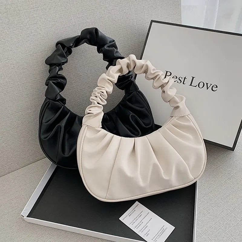 ETHEREAL Pleated Handlebags