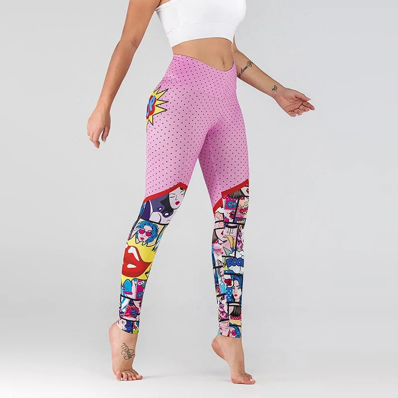 ETHEREAL Printing Leggings