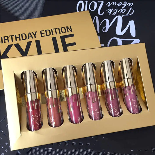ETHEREAL Gold 6 Lip Colours