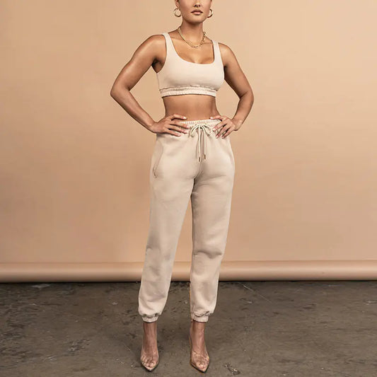 ETHEREAL Crop Top and Pants Set