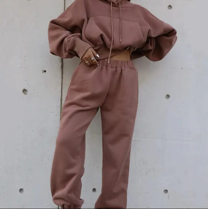 ETHEREAL Warm Hoodie and Pants Set