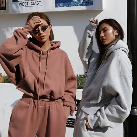 ETHEREAL Warm Hoodie and Pants Set