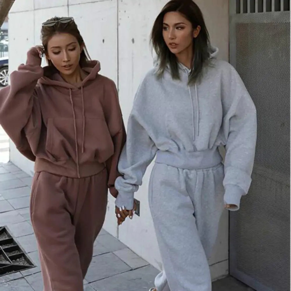 ETHEREAL Warm Hoodie and Pants Set